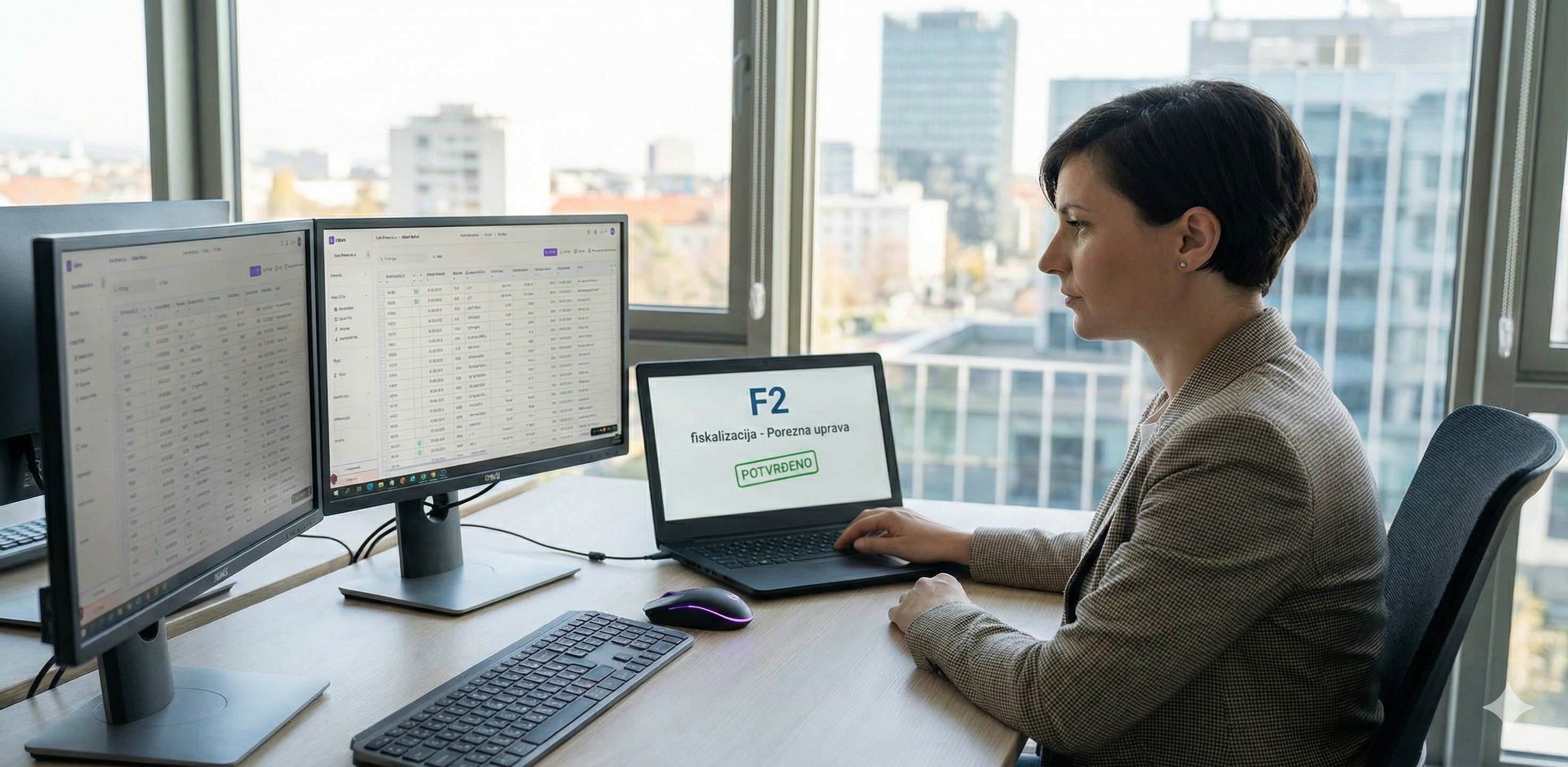 Računovođa potvrđuje F2